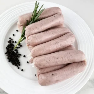 12x Cracked Black Pepper Sausages - 700g Pack