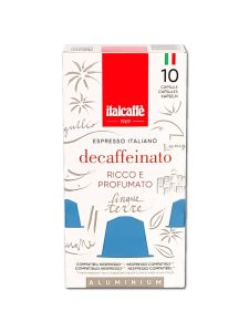 Decaffeinated Nespresso compatible capsules