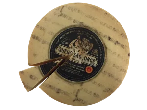 São Jorge Cheese Aged 12 Months DOP (Denominação de Origem Protegida)