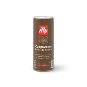 Cold Brew Cappuccino Coffee - illy Ready to Drink - 12 Pack