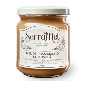 SerraMel Honey with Hazelnuts (Creamed)