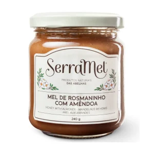 SerraMel Honey with Almonds (Creamed)