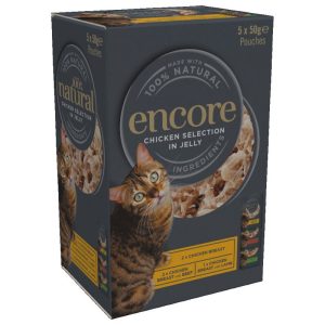 Encore Cat Jelly Pouch Multipack 5 x 50g