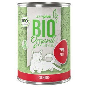 zooplus Bio Senior Organic Beef with Pumpkin