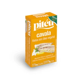 Piteu Mackerel Fillets in Vegetable Oil