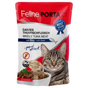 Feline Porta 21 Pouches 6 x 100gFeline Porta 21 Pouches 6 x 100g