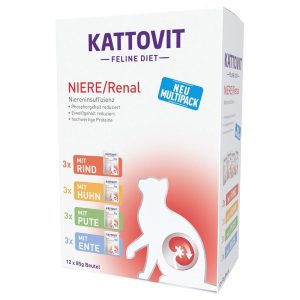 Kattovit Kidney/Renal Pouches Mixed Pack