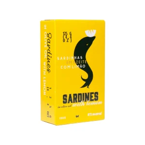 Ati Manel Sardines in Olive Oil with Lemon