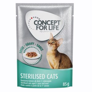 Concept for Life Sterilised Cats – in Gravy