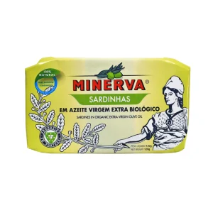 Minerva Sardines in Organic Extra Virgin Olive Oil
