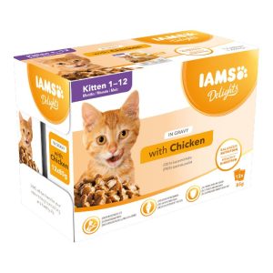 IAMS Delights Kitten – Chicken in Gravy