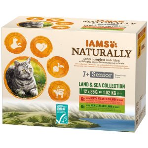 IAMS Naturally Senior – Land & Sea Collection