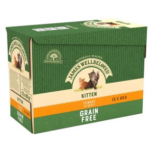 James Wellbeloved Kitten Pouches - Turkey