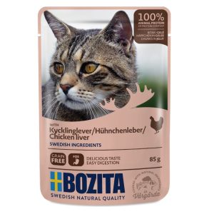 Bozita Chunks in Jelly Pouches Mixed Packs 12 x 85g