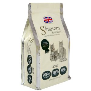 Simpsons Premium Adult Cat 90/10 Mixed Meat & Fish Dry Cat Food