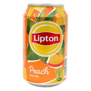 Lipton Ice Tea Peach Flavour Can 330ml