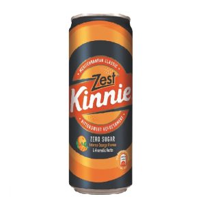 Kinnie Zest Can - Case of 24 - 0.33 l