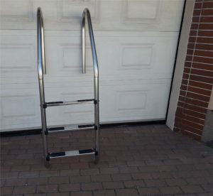STAINLESS STEEL stairs