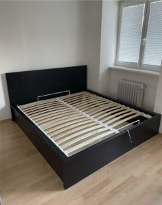 Double bed with storage space 180x200