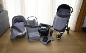 Stroller triple combination Bebecar