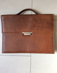 Men's New Leather Briefcase.
