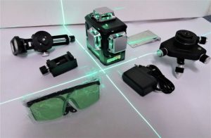 NEW self-leveling PROFI 3D-laser-3 x 360°-GREEN