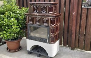 Tiled stove ABX Karelia 12kw