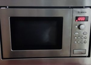 Bosch built-in microwave oven