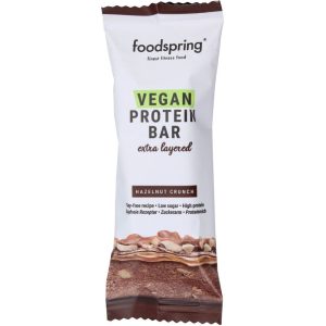 Vegan Protein Bar Extra Layered, Hazelnut Crunch - 45g