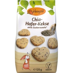 Chia Oatmeal cookies - 125g