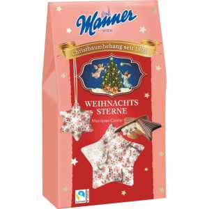 Marzipan Cream Christmas Stars - 135g