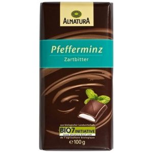 Organic Peppermint Chocolate - 100g