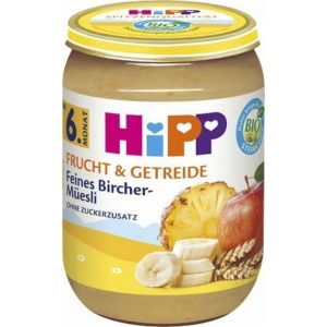 Organic Baby Food Jar - Fine Bircher Muesli - 190g