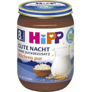 Organic Good Night Baby Food Jar - Pure Rice Pudding - 190g