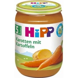 Organic Baby Food Jar - Carrots with Potatoes - 190g