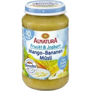 Organic Fruit & Yoghurt - Mango Banana Muesli - 190g