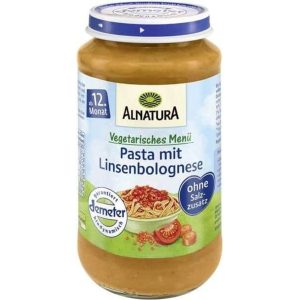 Baby Food Jar - Pasta with Lentil Bolognese - 250g