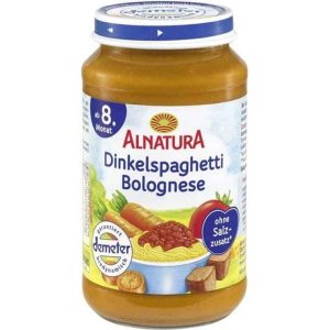Organic Baby Food Jar - Spelt Spaghetti Bolognese - 220g
