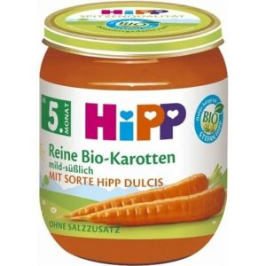 Organic Baby Food Jar - Pure Organic Carrots - 125g
