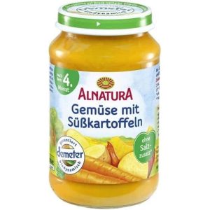 Organic Baby Food Jar - Vegetables with Sweet Potato - 190g