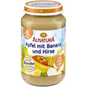 Organic Baby Food Jar - Apple with Banana & Millet - 190g