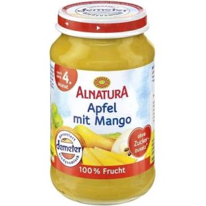 Organic Baby Food Jar - Apple with Mango - 190g