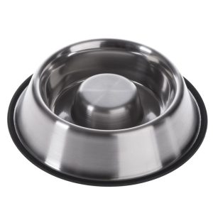 Slow Eating Bowl – Stainless Steel