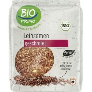 Organic Crushed Brown Flaxseed - 200 g