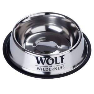 Wolf of Wilderness Stainless Steel Non-Slip Dog Bowl