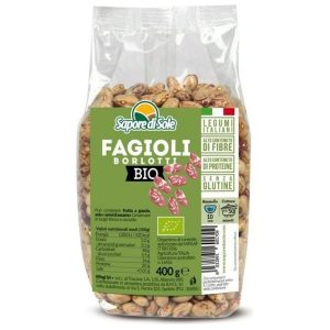 Organic Borlotti Beans - 400 g