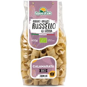 Organic Russello Durum Wheat Pasta - Calamarata - 400 g