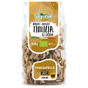 Organic Timilia Whole Grain Durum Wheat Pasta - Tagliatelle - 400 g