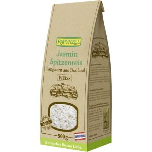Organic Long Grain Jasmine Rice, White - 500 g