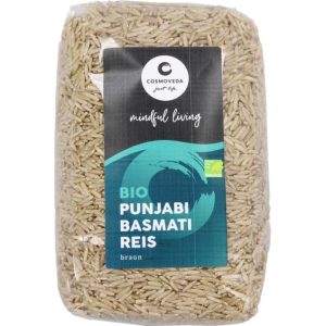 Organic Punjabi Brown Basmati Rice - 500 g